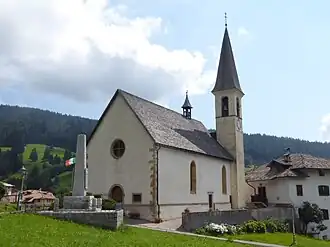 Церковь святого Вигилия в Ланце, фракции коммуны Румо.