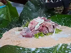 Лаплап[англ.], национальное блюдо Вануату.