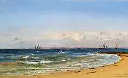 На побережье северной Голландии (1852)