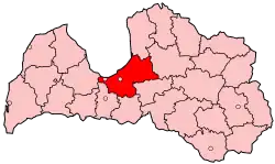 Рижский район на карте