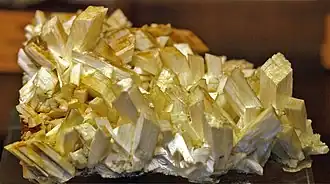 Ломонтит (Горный музей в Мадриде)