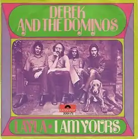 Обложка сингла Derek and the Dominos «Layla» (1971)