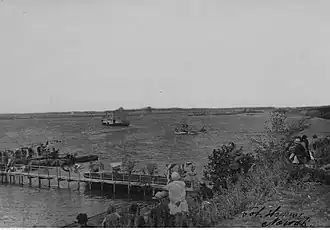 «Адмирал Серпинек» у Городища. 1930 год