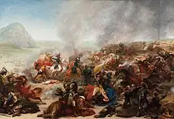 Генерал Жан Андош Жюно в битве при Назарете. 1801. Холст, масло. Музей изящных искусств, Нант