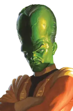 Лидер на варианте обложки комиксаHulk vol. 5 #13 (март 2023)Художник — Алекс Росс.