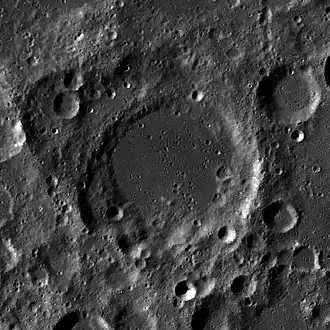 Снимок зонда Lunar Reconnaissance Orbiter.