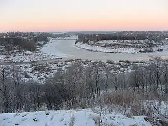 Вид Зубцовского городища
