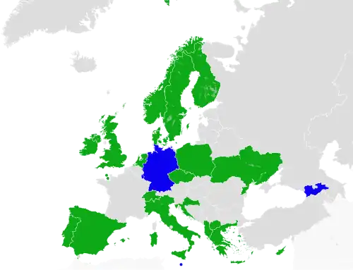 Map of cannabis laws in Europe
