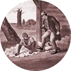 Легри избивает дядюшку Тома