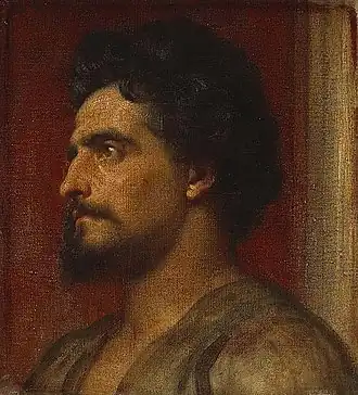 «Самсон». Фредерик Лейтон, 1858 год