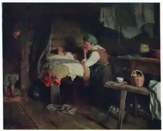 «Без кормильца», (1898) — Русский музей