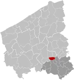 Расположение муниципалитета на карте провинции