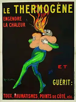 Publicité pour le Thermogène