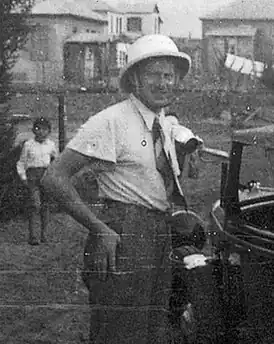 Мильденштейн в Палестине в 1933 году