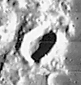 Снимок зонда Lunar Orbiter - IV.