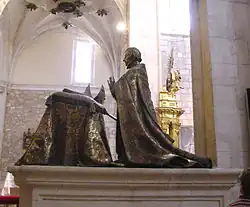 Надгробие архиепископа Кристобаля де Рохаса. Коллегиальная церковь Сан-Педро в городе Лерма, Бургос