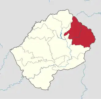 Мокхотлонг на карте