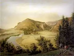 Landschaft aus dem Sauerlande, 1802