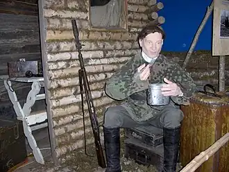 «Лесной брат». Восковая фигура в Военном музее Латвии