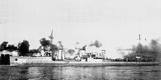 Эсминец «Летун», 1916 год.