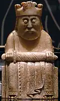Король из набора «шахмат с острова Льюис»