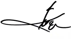 Изображение автографа