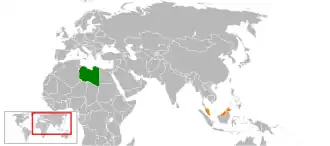 Ливия и Малайзия