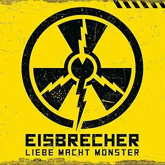Обложка альбома Eisbrecher «Liebe Macht Monster» (2021)