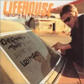 Обложка сингла Lifehouse «Hanging by a Moment» (2000)