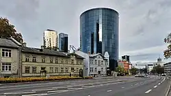 Улица Лийвалайа в октябре 2024 года