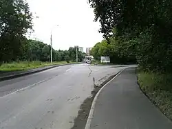 Ответвление улицы Войкова (направо) от Лихоборской набережной