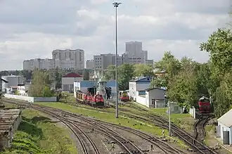 Заезд в депо Лихоборы