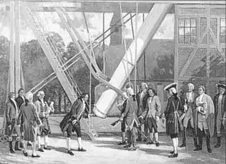 Королевский визит к астрономам Лилиентальской обсерватории.