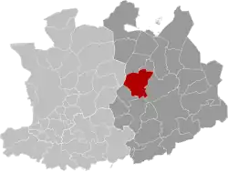 Расположение муниципалитета на карте провинции