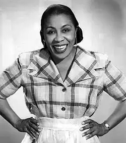 Студийное фото для радиошоу «Бьюла» (1952)