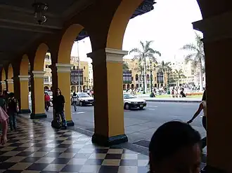 аркады на Площади Майор