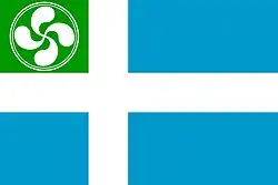 Флаг партии Астурийская лига