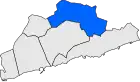 Расположение муниципалитета на карте провинции