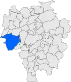Расположение муниципалитета на карте провинции