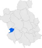 Расположение муниципалитета на карте провинции