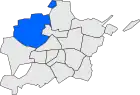 Расположение муниципалитета на карте провинции