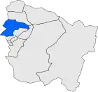 Расположение муниципалитета на карте провинции