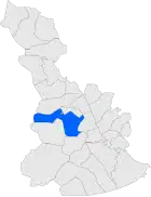 Расположение муниципалитета на карте провинции