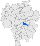 Расположение муниципалитета на карте провинции