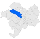 Расположение муниципалитета на карте провинции