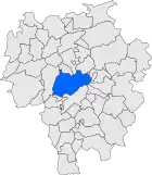 Расположение муниципалитета на карте провинции