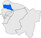 Расположение муниципалитета на карте провинции