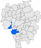 Расположение муниципалитета на карте провинции