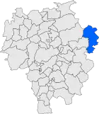 Расположение муниципалитета на карте провинции