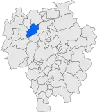 Расположение муниципалитета на карте провинции